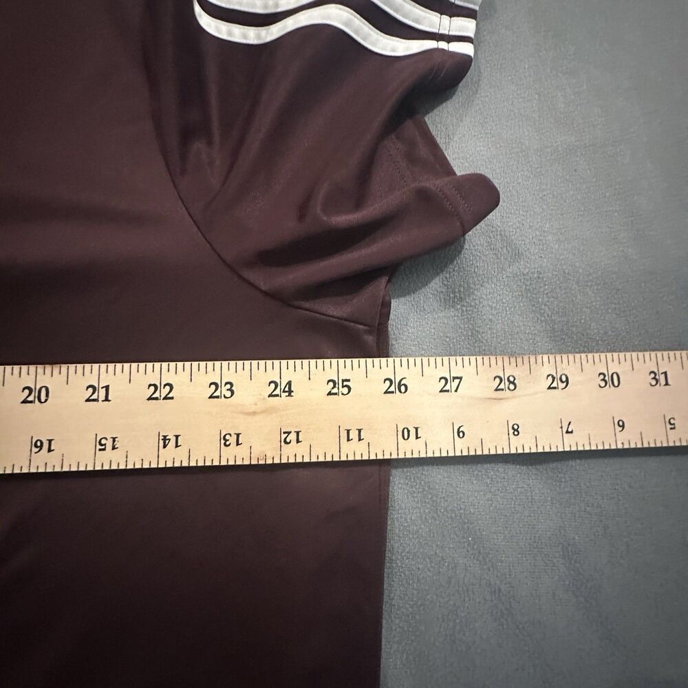 Adidas Mexico Soccer Jersey Shirt Mens 2XL Climalite 2017 Training Brown V Neck - Picture 2 of 9